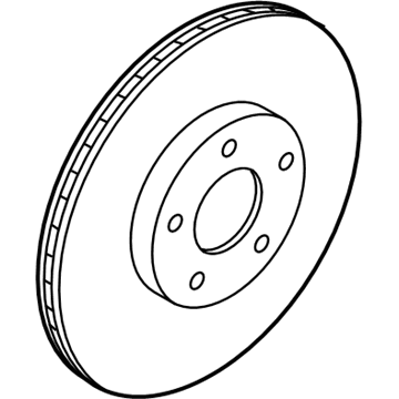 2021 Ford EcoSport Brake Disc - GN1Z-1125-C