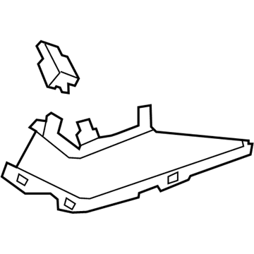 Ford DV6Z-5831010-BA Trim - "D" Pillar