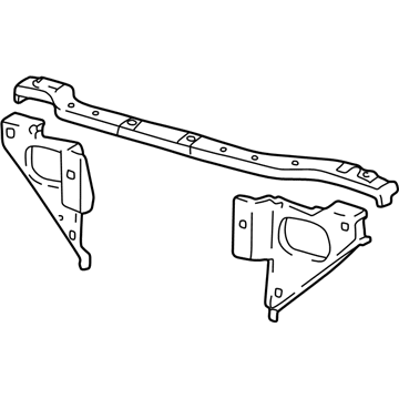 2002 Lincoln LS Radiator Support - XW4Z-16138-AA