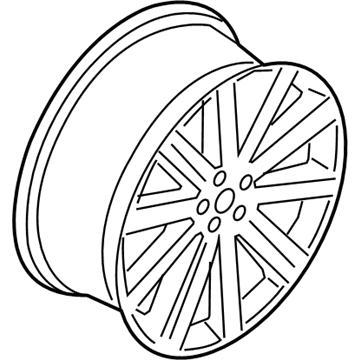 Ford GD9Z-1007-F Wheel Assembly