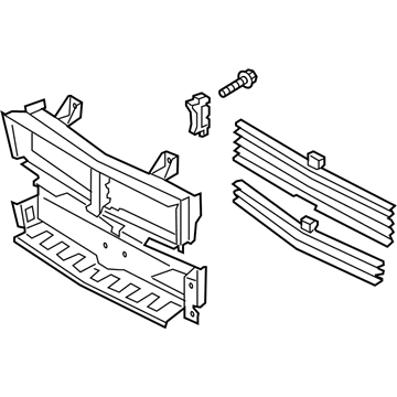 Ford JR3Z-8475-F SHUTTER ASY - RADIATOR CONTROL