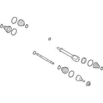 Lincoln MKC Axle Shaft - EJ7Z-3B436-D