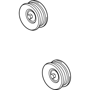 Ford LC3Z-6C348-A PULLEY