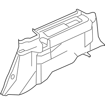 Ford 4L1Z-7831013-AAA Trim Assembly - Quarter