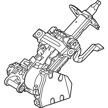 Ford Bronco Sport Steering Column - LX6Z-3C529-BR