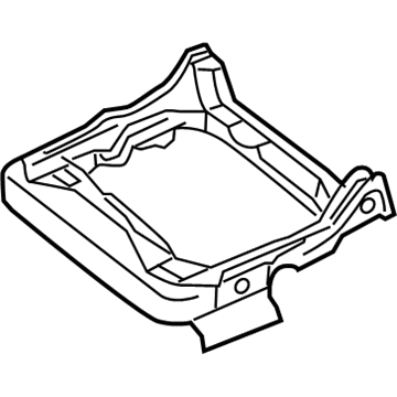 Ford 5F9Z-7463101-AA Frame And Spring - Front Seat Cushion