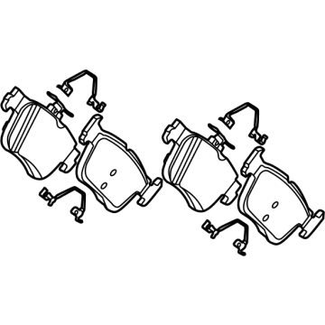 Ford LJ9Z-2200-C KIT - BRAKE LINING