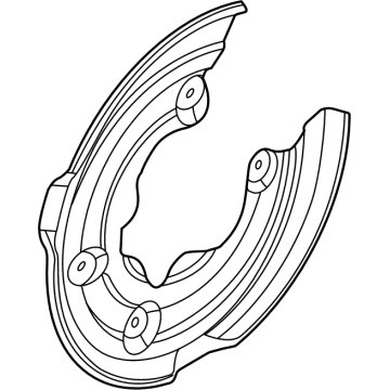 Ford LJ9Z-2C028-A SHIELD - SPLASH