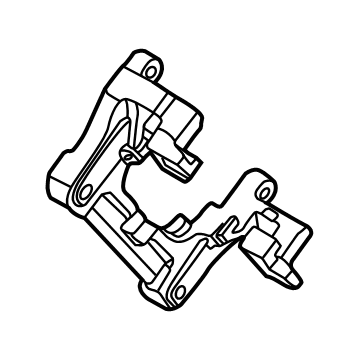 Ford Bronco Sport Brake Caliper Bracket - JX6Z-2B511-F