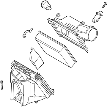 Ford LC3Z-9600-G CLEANER ASY - AIR