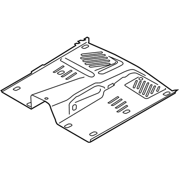 2023 Ford Police Interceptor Utility Floor Pan - L1MZ-7811135-D