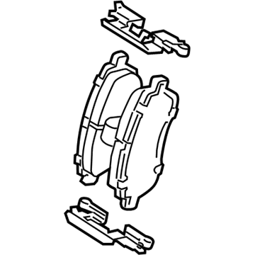 Ford AY1Z-2001-E Kit - Brake Lining