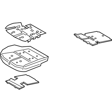 2022 Lincoln Corsair Seat Cushion - LJ7Z-78632A23-L
