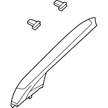 Ford EJ5Z-7803598-AA Moulding - Windshield