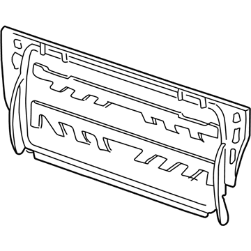 Ford YL8Z78613A38DA Frame & Spring Rear