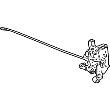 2003 Ford F-150 Door Latch Assembly - 4L3Z-15219A65-GA