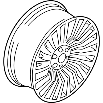 Ford JL7Z-1007-C Wheel Assembly