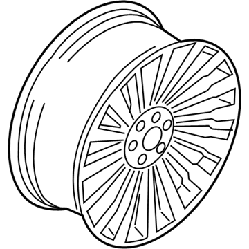 Ford JL7Z-1007-D Wheel Assembly