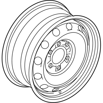 2022 Ford F-150 Spare Wheel - NL3Z-1007-D