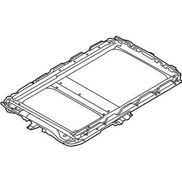 Ford BB5Z-78502C22-A Frame - Sliding Roof Panel Opening