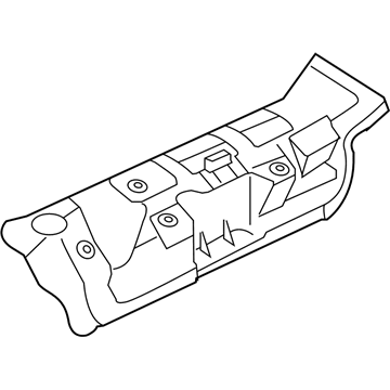 Ford F-450 Super Duty Exhaust Heat Shield - BC3Z-9Y427-A