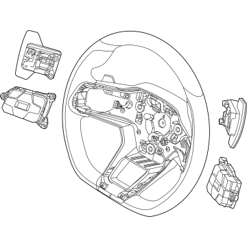 Ford PR3Z-3600-JA WHEEL ASY - STEERING