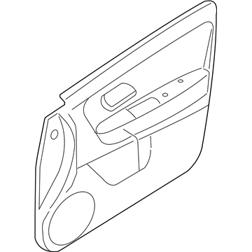 Ford 5E6Z-7823943-CAB Panel Assembly - Door Trim