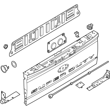 Ford PC3Z-9940700-C TAILGATE ASY