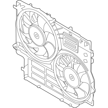 2020 Ford Transit Fan Motor - LK4Z-8C607-E