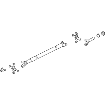 Ford L1MZ-4A376-E SHAFT ASY - DRIVE