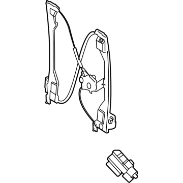 2023 Ford F-250 Super Duty Window Regulator - PL3Z-1627001-A