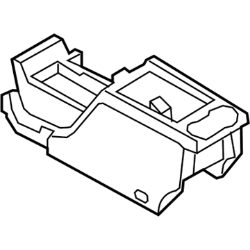 2010 Lincoln Mark LT Center Console Base - 9L3Z-15045A36-AF