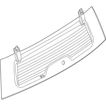 Ford M1PZ-78422A12-A WINDOW ASY - BACK