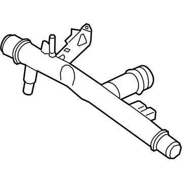 2021 Ford F-150 Radiator Hose - JL3Z-8A520-B