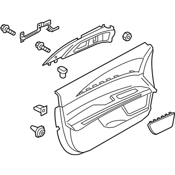 Ford HP5Z-5423943-CB Panel Assembly - Door Trim
