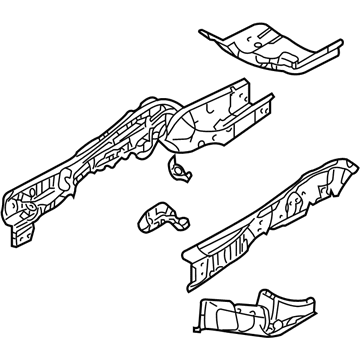 Ford 5L8Z-7810008-AA Member - Side Floor