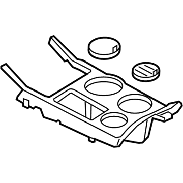 Ford GB5Z-78045A76-EA Panel Assembly - Console