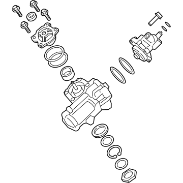 Ford LC3Z-3504-A GEAR ASY - STEERING