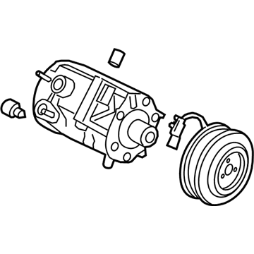 2024 Ford F-250 Super Duty A/C Compressor - LC3Z-19703-G