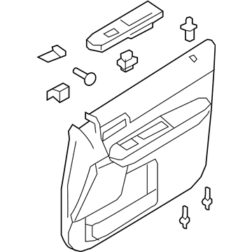 Ford 9E6Z-7823942-BB Panel Assembly - Door Trim