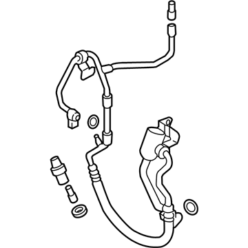 2018 Ford Edge A/C Hose - E1GZ-19972-A