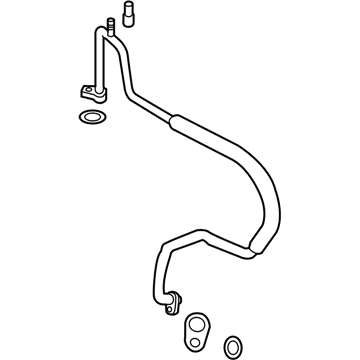 2016 Lincoln MKX A/C Hose - E1GZ-19D742-A