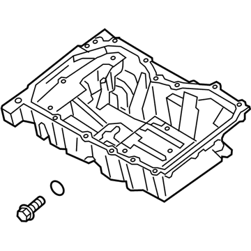 Ford GB5Z-6675-A Pan Assembly - Engine Oil