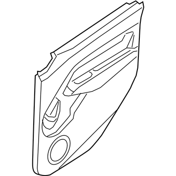 Ford DT1Z-17237A04-AF Seal - Door Panel Lining