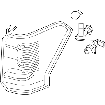 Ford KL1Z-13405-B LAMP ASY - REAR