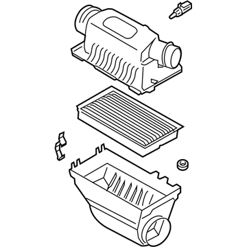 Ford Police Interceptor Utility Air Filter Box - L1MZ-9600-N