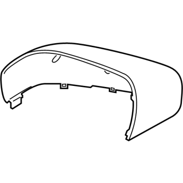 2021 Ford Police Interceptor Utility Mirror Cover - LB5Z-17D742-AA