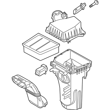 Ford C1BZ-9600-B Cleaner Assembly - Air