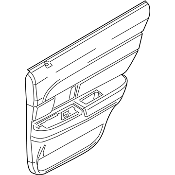 Ford 9W3Z-5427406-BA Panel Assembly - Door Trim