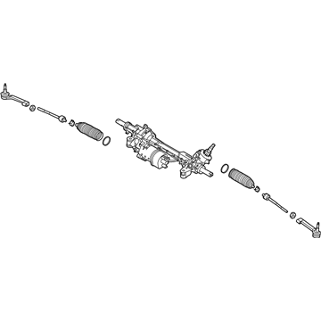 Ford P1MZ-3504-C GEAR - RACK AND PINION STEERIN